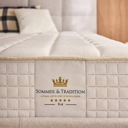 Matelas micro ressorts ensachés et mousse mémoire de forme - MAGAL 22 cm