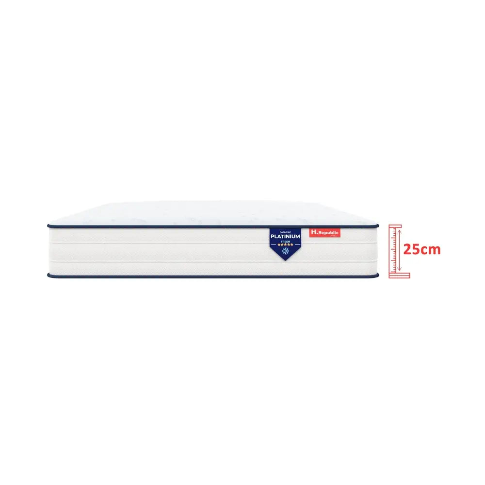 Matelas mousse FRESH CLIMACOOOL - HPLATINIUM FRESH 30 cm