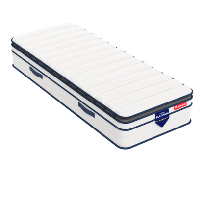 Matelas mousse mémoire de forme HD surmatelas intégré - HPLATINIUM PLUS 30 cm