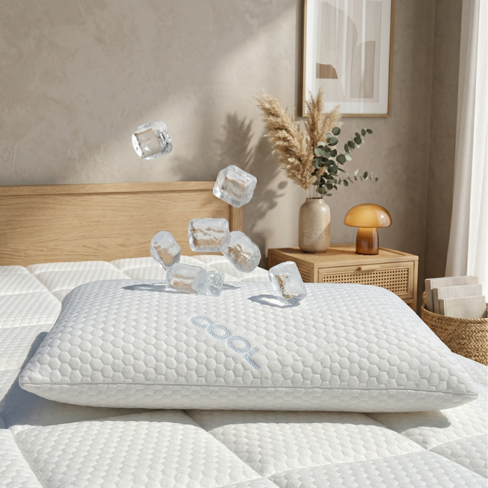 Taie d'oreiller rafraichissante - 100 % fibres fresh - COOL