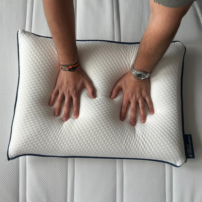 Lot de 2 oreillers 100% mémoire de forme par BED REPUBLIC - Confort équilibré ou ferme