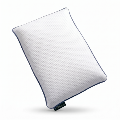Lot de 2 oreillers 100% mémoire de forme par BED REPUBLIC - Confort équilibré ou ferme
