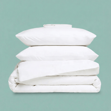 Taie d'oreiller - 100 % coton percale - Unitaire
