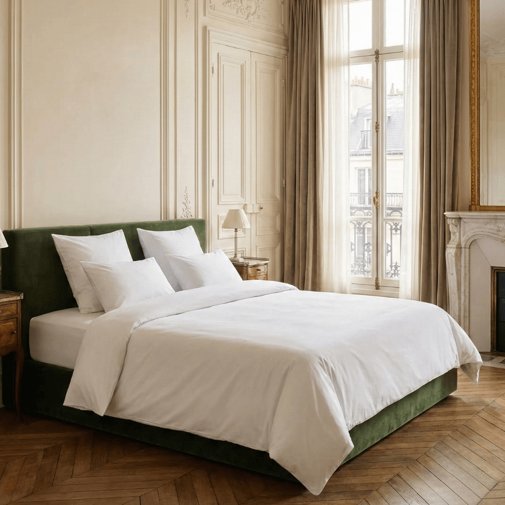 Drap housse - 100 % coton percale