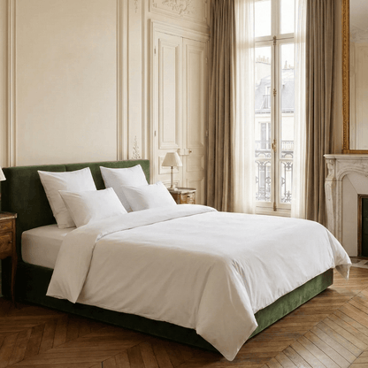 Drap housse - 100 % coton percale