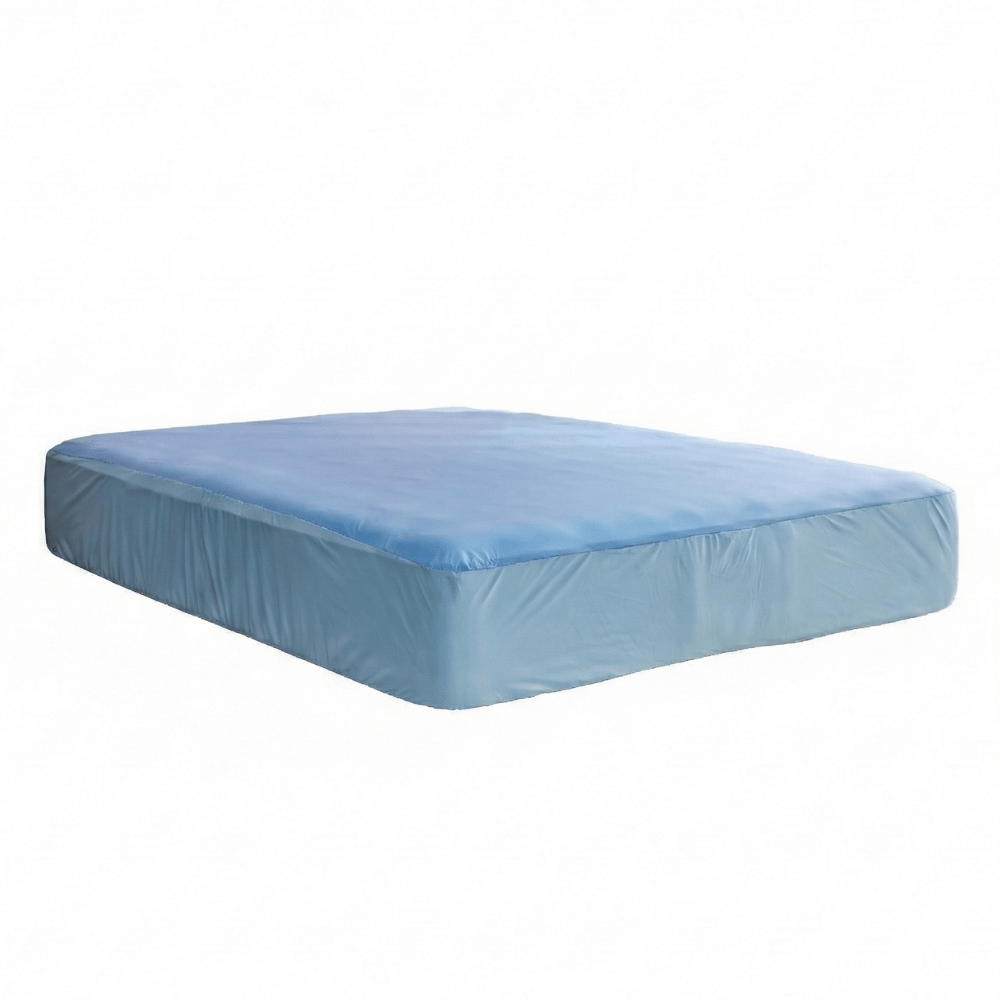 Protège matelas sanitaire imperméable - Bleu ciel - SANITAIRE