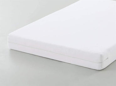 Housse de matelas intégrale zippée avec tissu bouclette 100% coton - BASIQUE