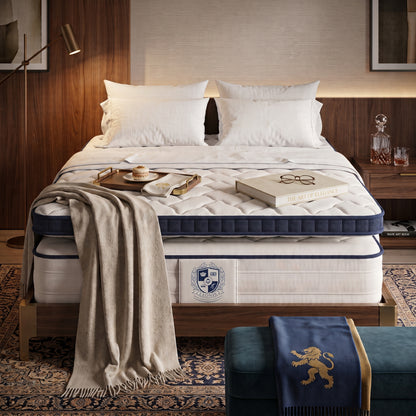 Matelas avec surmatelas réversible - UNION 25 cm