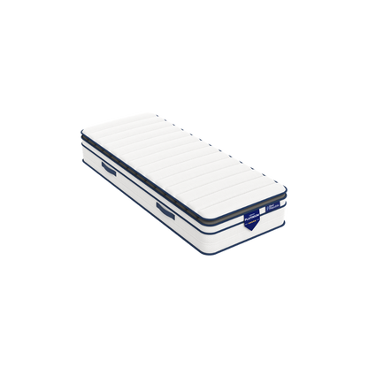 Matelas ressorts ensachés et mousse mémoire de forme HD avec surmatelas intégré - BED PLATINIUM PLUS 30 cm