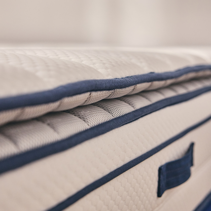Matelas ressorts ensachés et mousse mémoire de forme HD avec surmatelas intégré - BED PLATINIUM PLUS 30 cm