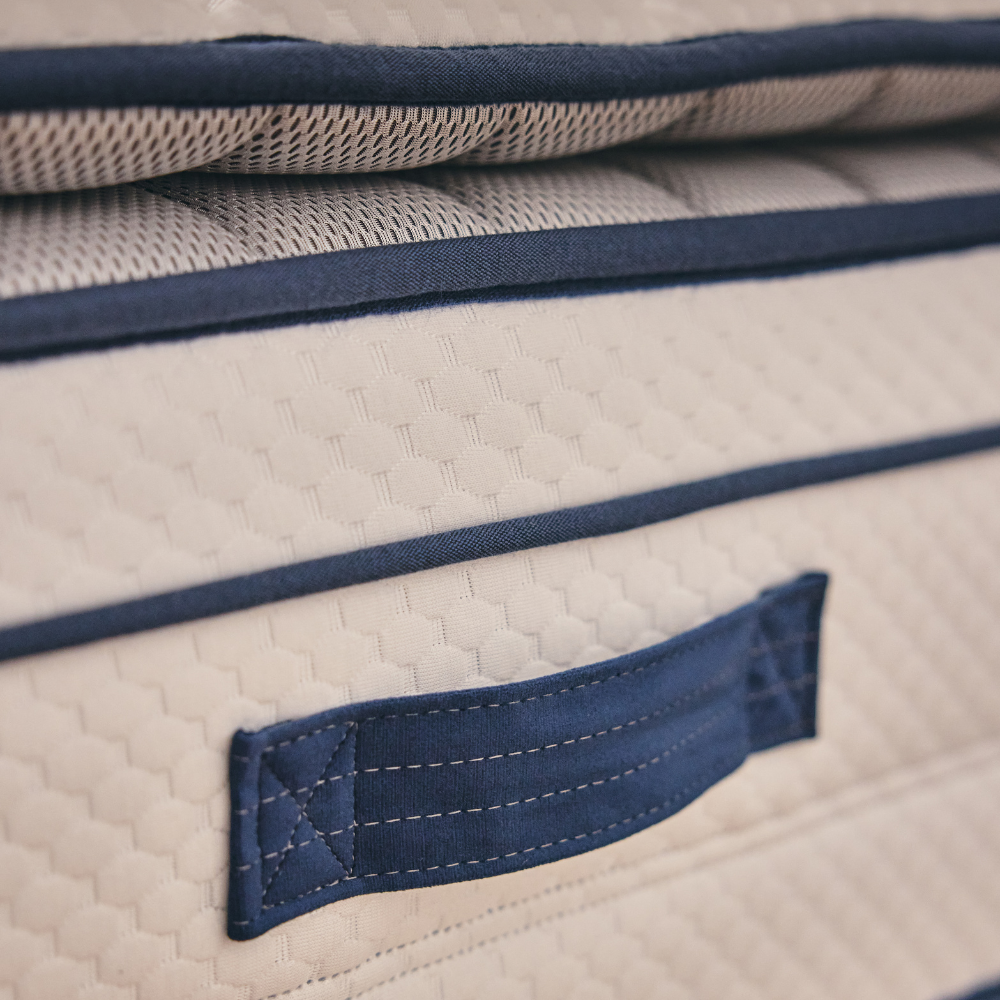 Matelas ressorts ensachés et mousse mémoire de forme HD avec surmatelas intégré - BED PLATINIUM PLUS 30 cm