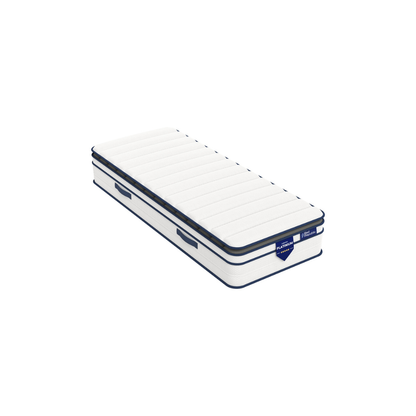 Matelas ressorts ensachés et mousse mémoire de forme HD avec surmatelas intégré - BED PLATINIUM PLUS 30 cm