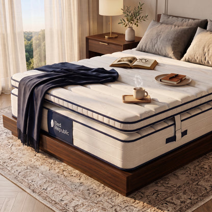 Matelas avec surmatelas réversible - FUZION 28 cm