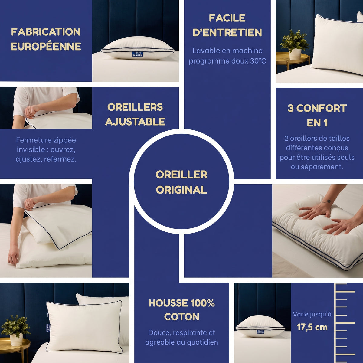 Set of 2 pillows - ORIGINAL