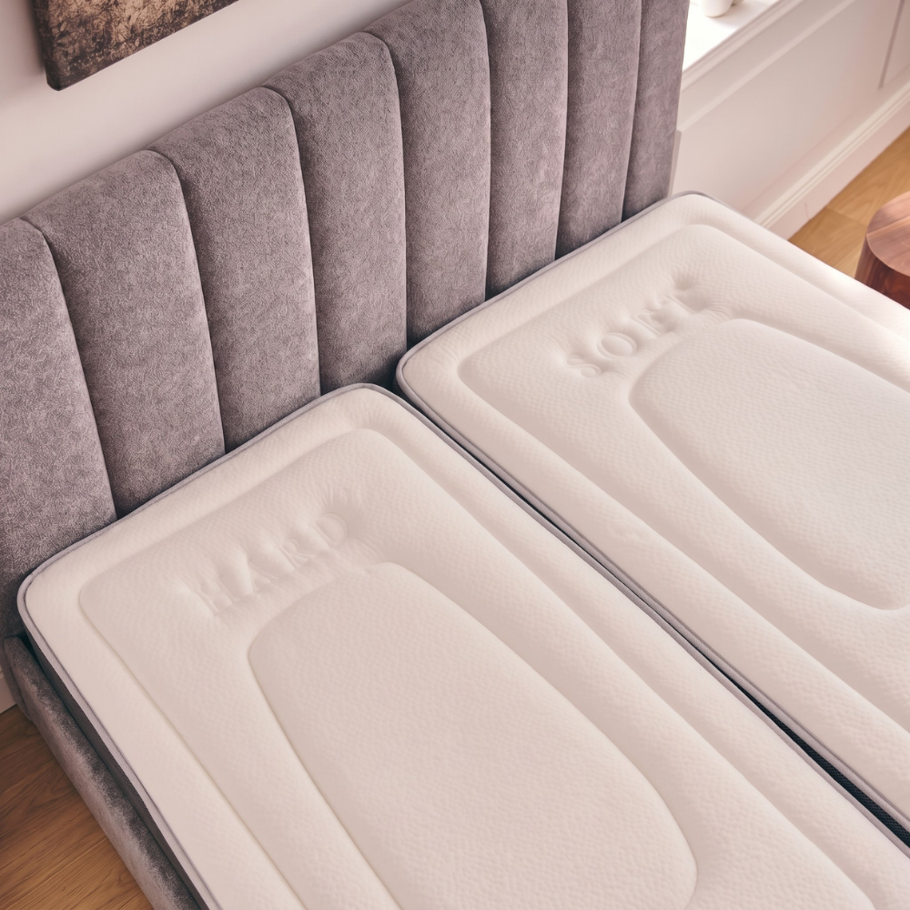 Matelas mousse simple 2 sensations équilibré ou ferme - REASONS BI CONFORT 25cm