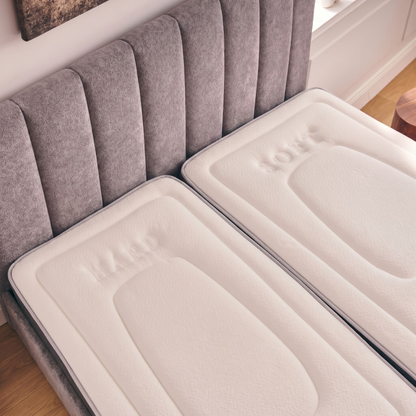 Matelas mousse simple 2 sensations équilibré ou ferme - REASONS BI CONFORT 25cm