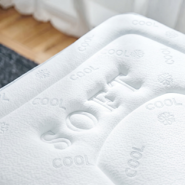 Matelas double mousse haute densité Double sensation avec dureté 50/50 - REASONS BI FRESH 25 cm