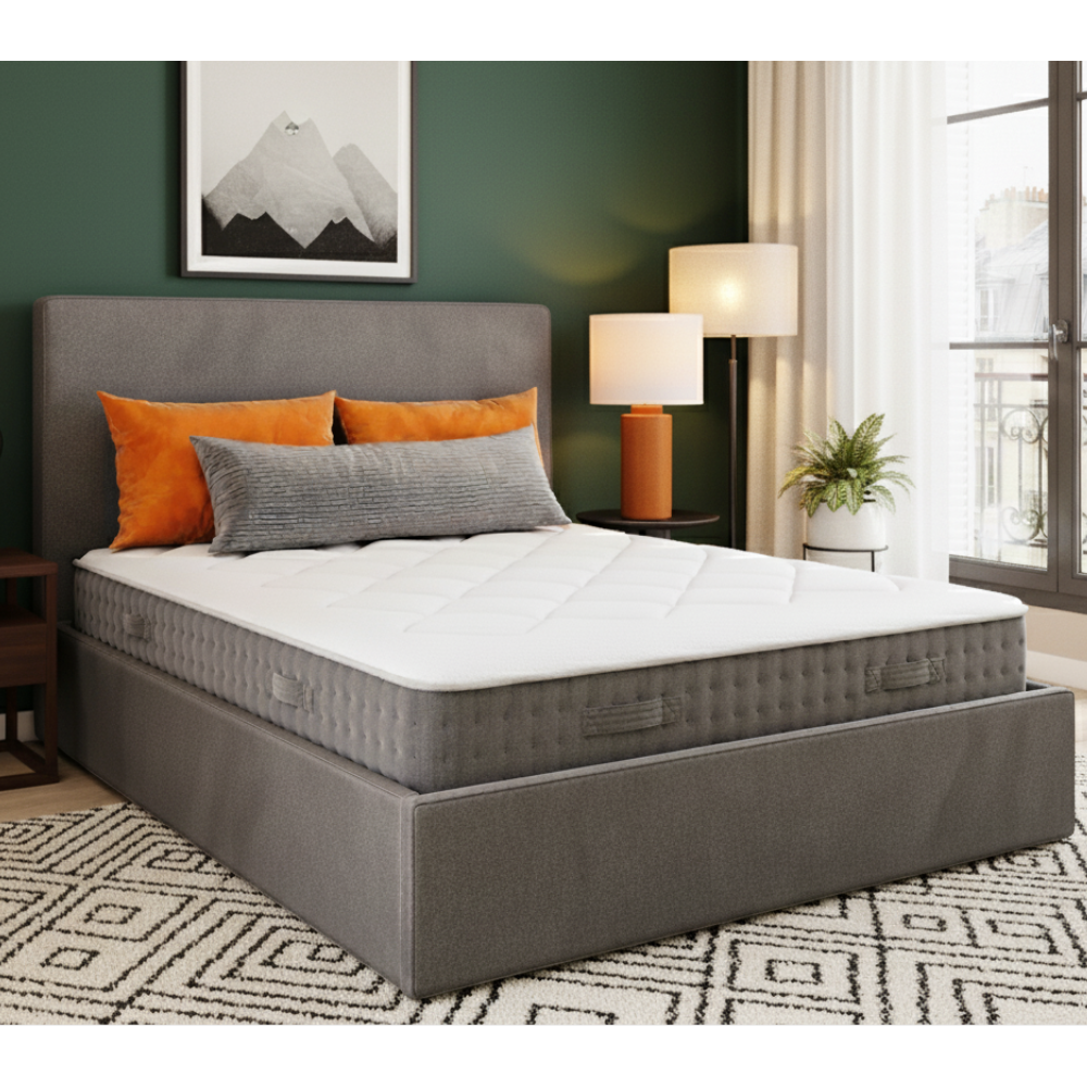 Matelas Mousse mémoire de forme haute densité - REASON 25 cm