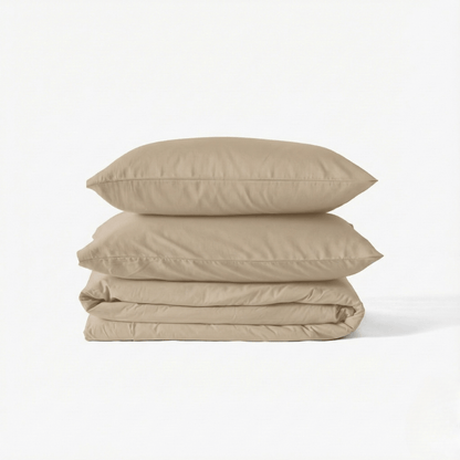 Housse de couette - satin mat - 100% coton