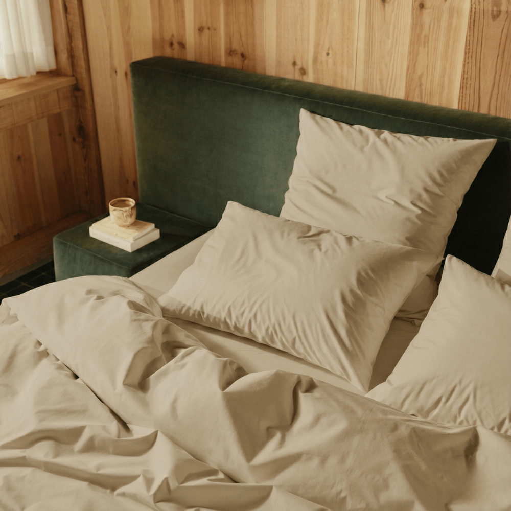 Housse de couette - satin mat - 100% coton