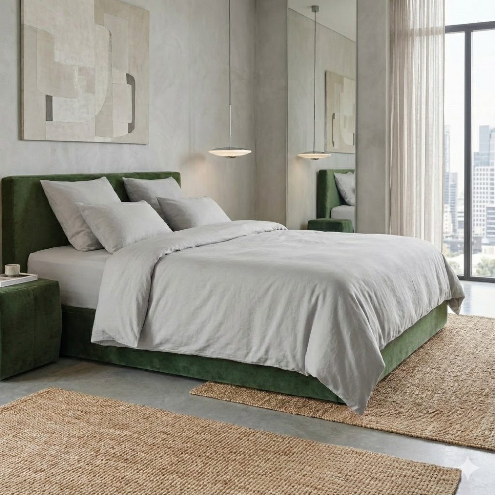 Drap housse - 100 % satin mat