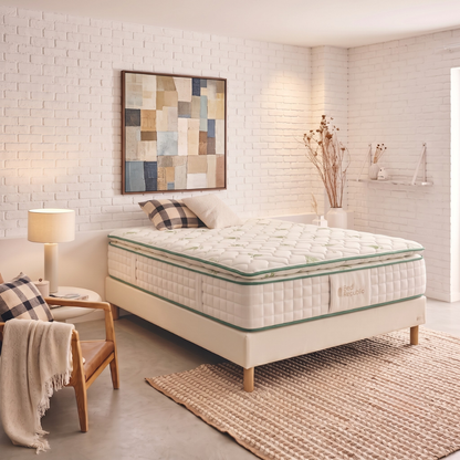 Surmatelas DYNATOP mousse Mémoire de forme Tissus Aloe Vera - TOPPER 5cm