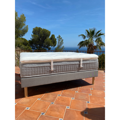 Surmatelas mousse mémoire de forme haute densité Topper 5 cm - TOP REASON 5 cm