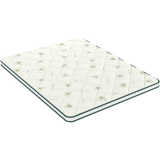 Surmatelas 2 en 1 avec tissu à base de fibres d'Aloe Vera - VITA TOP ALOE VERA - TOPPER 5 cm