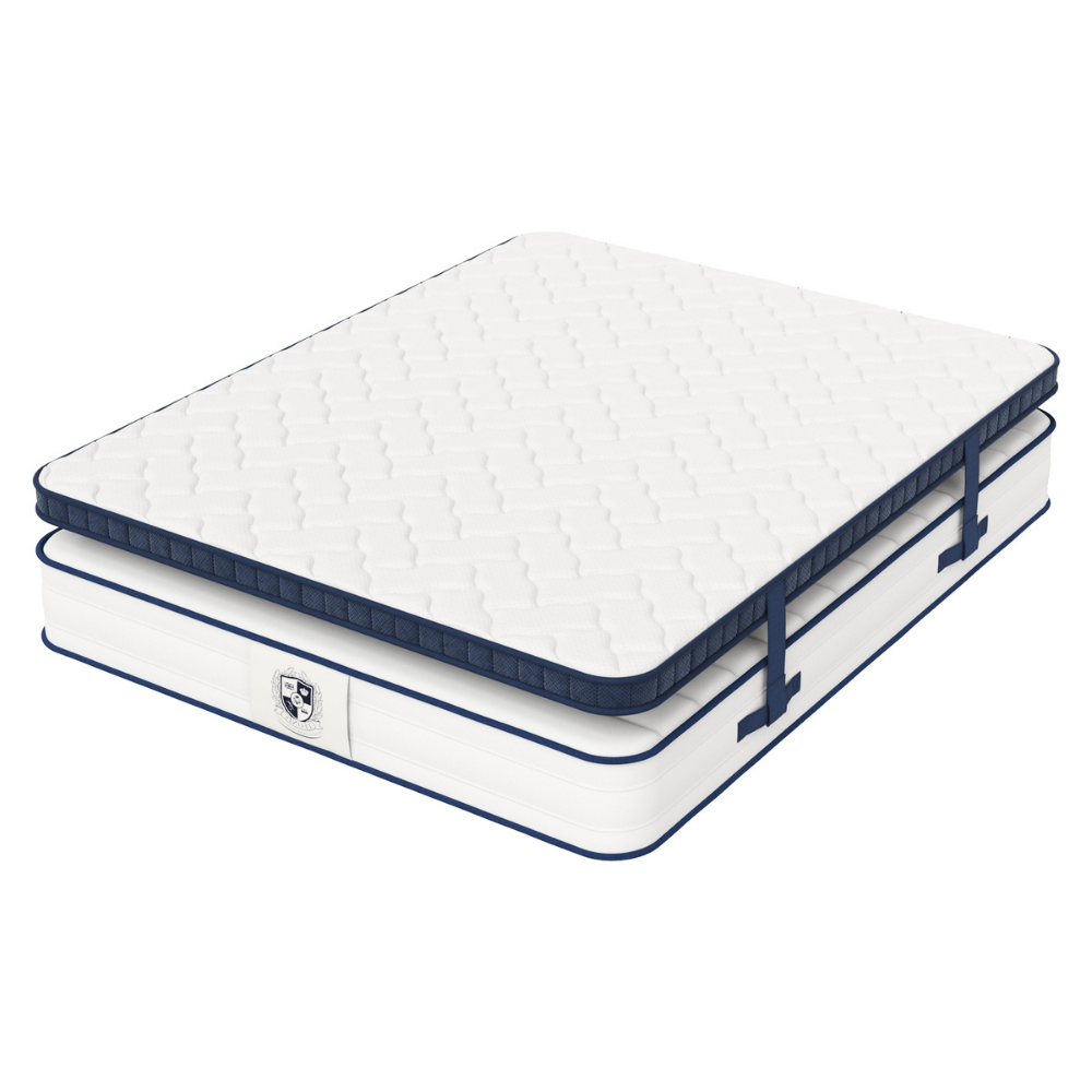 Matelas avec surmatelas réversible - UNION 25 cm