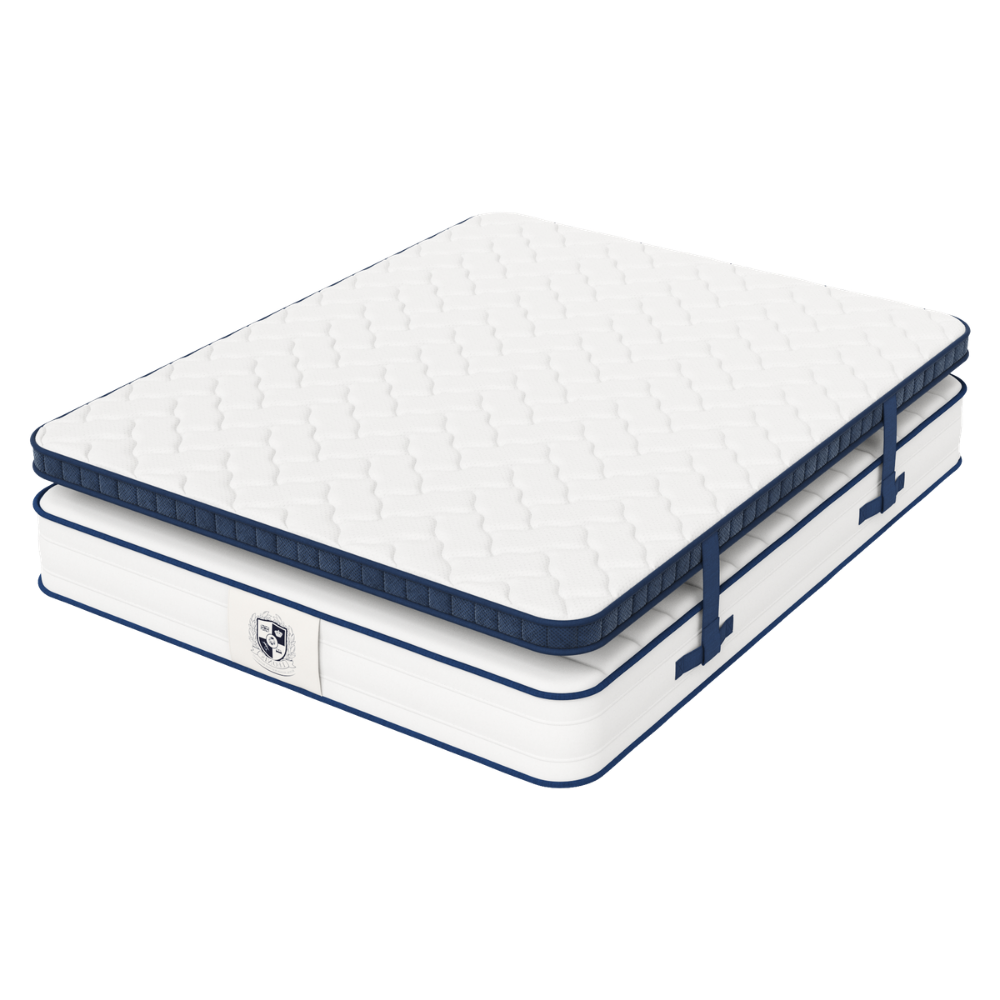 Matelas avec surmatelas réversible - UNION 25 cm