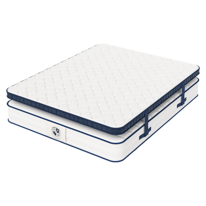 Matelas avec surmatelas réversible - UNION 25 cm