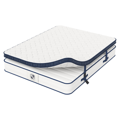 Matelas avec surmatelas réversible - UNION 25 cm