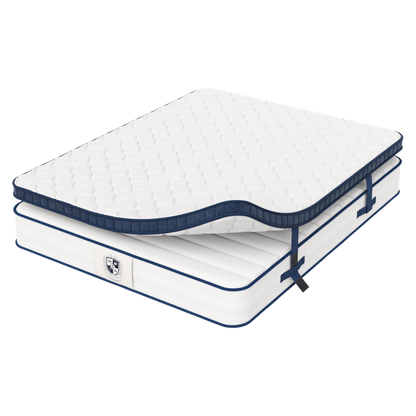 Matelas avec surmatelas réversible - UNION 25 cm