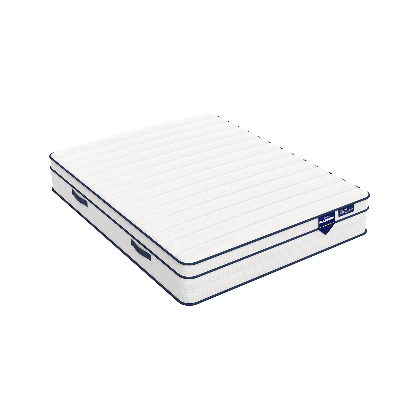 Matelas ressorts ensachés et mousse mémoire de forme HD - BED PLATINIUM 27 cm