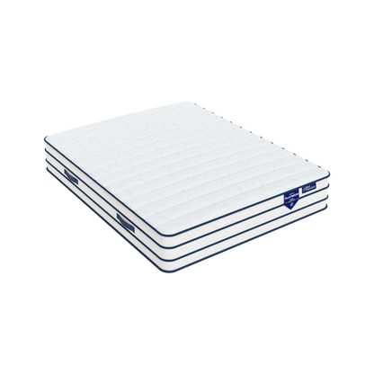 Matelas ressorts ensachés et deux faces : mousse mémoire de forme + Face été Mousse FRESH - BED PLATINIUM FRESH 29 cm