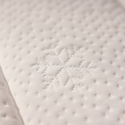 Matelas ressorts ensachés et deux faces : mousse mémoire de forme + Face été Mousse FRESH - BED PLATINIUM FRESH 29 cm