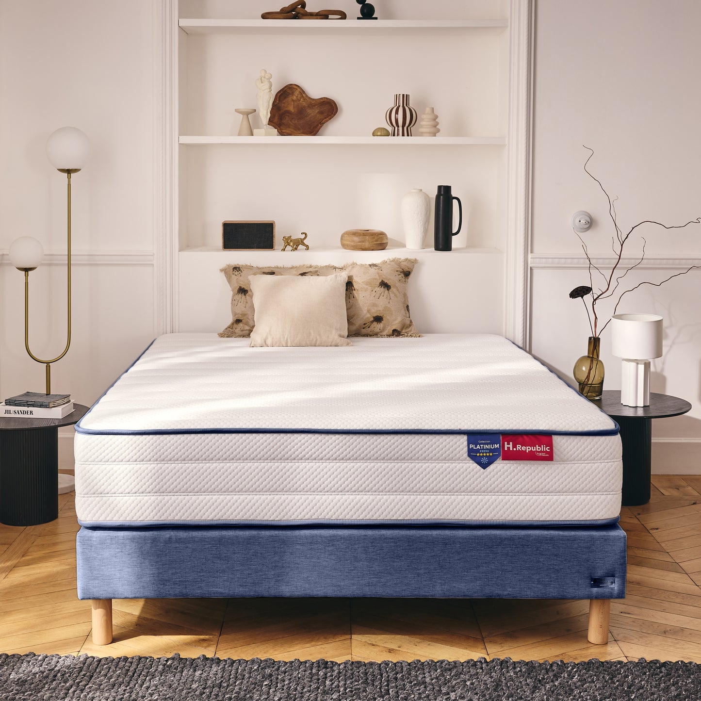 Matelas mousse FRESH CLIMACOOOL - HPLATINIUM FRESH 25 cm