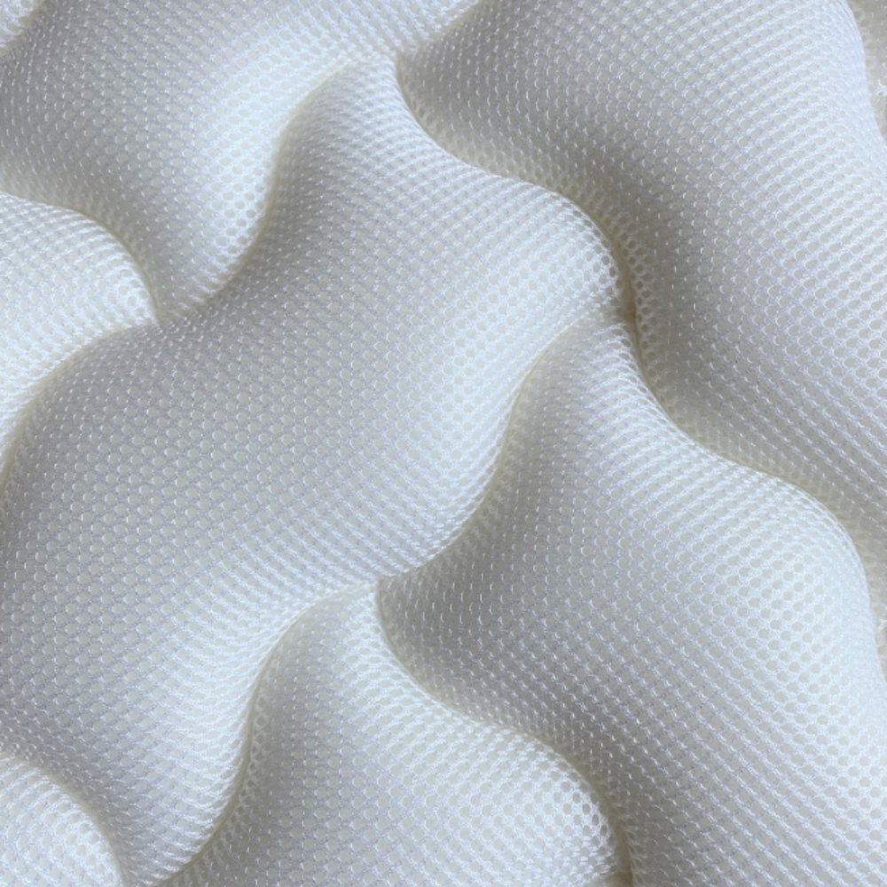 Surmatelas 2 en 1 côté FRESH été + côté mousse mémoire de forme - TRES FRESH BLEU - TOPPER 5 cm