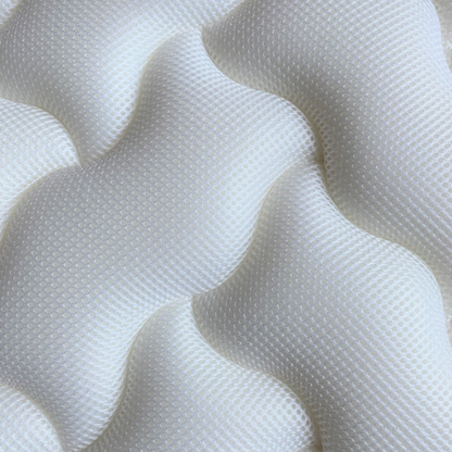 Surmatelas 2 en 1 côté FRESH été + côté mousse mémoire de forme - TRES FRESH BLEU - TOPPER 5 cm