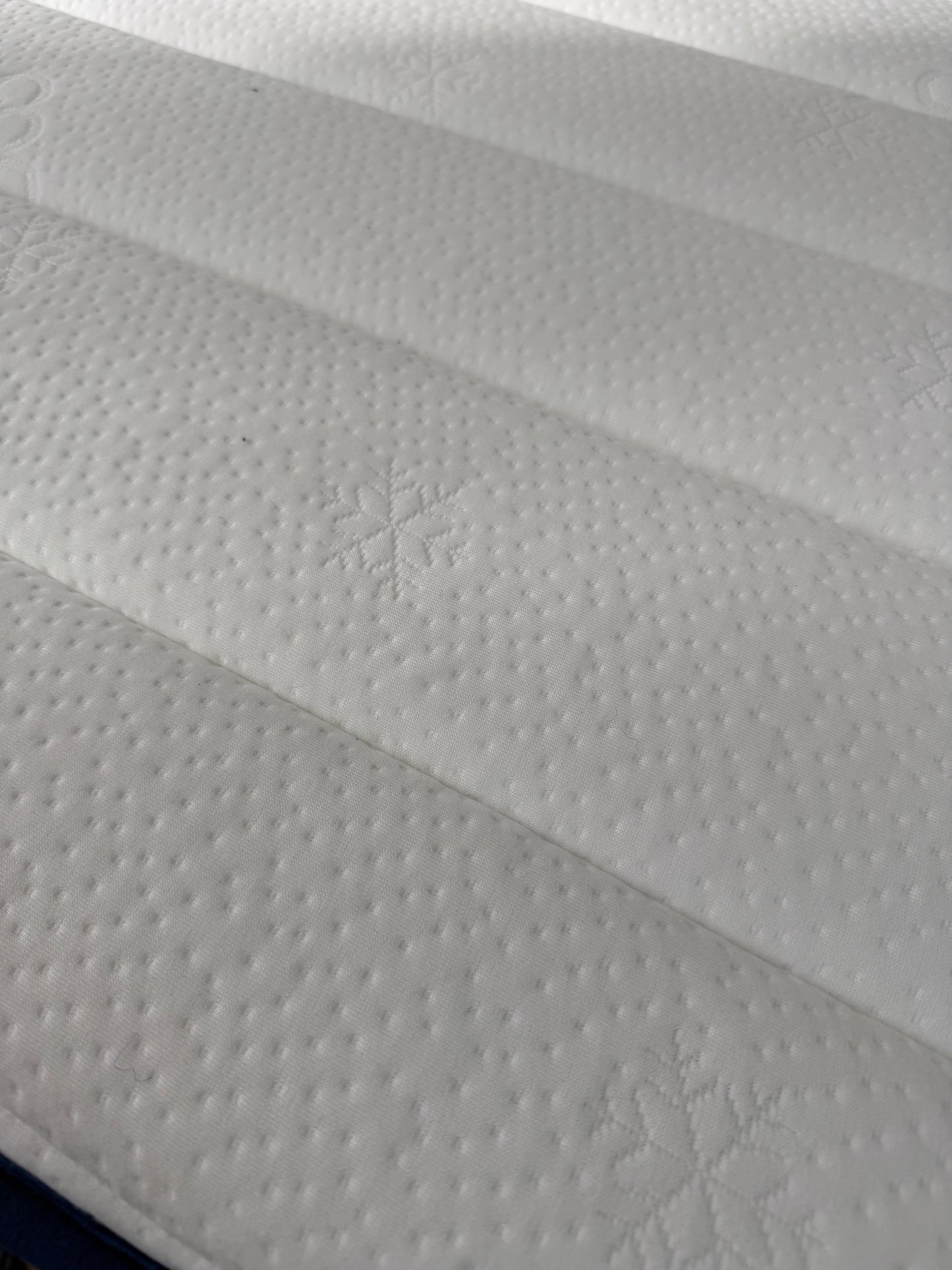 Matelas ressorts ensachés et deux faces : mousse mémoire de forme + Face été Mousse FRESH - BED PLATINIUM FRESH 29 cm